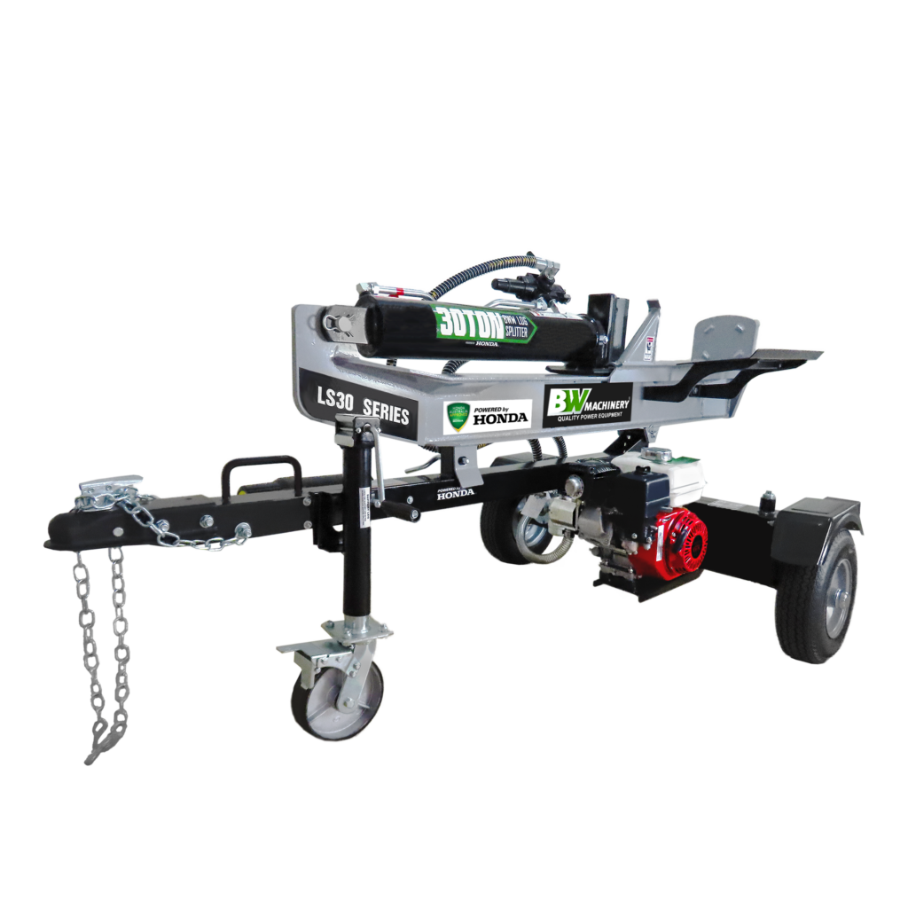 BWM LS30H Premium Series Log Splitter B.W. Machinery