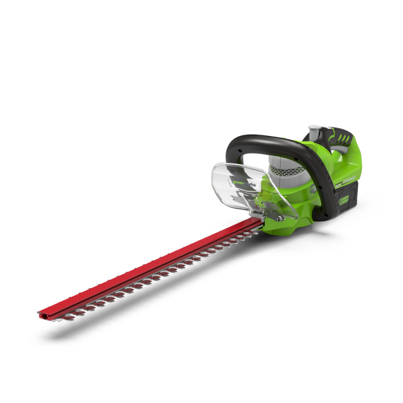 greenworks hedge trimmer