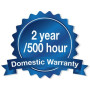 Blue Domestic Warranty Badge