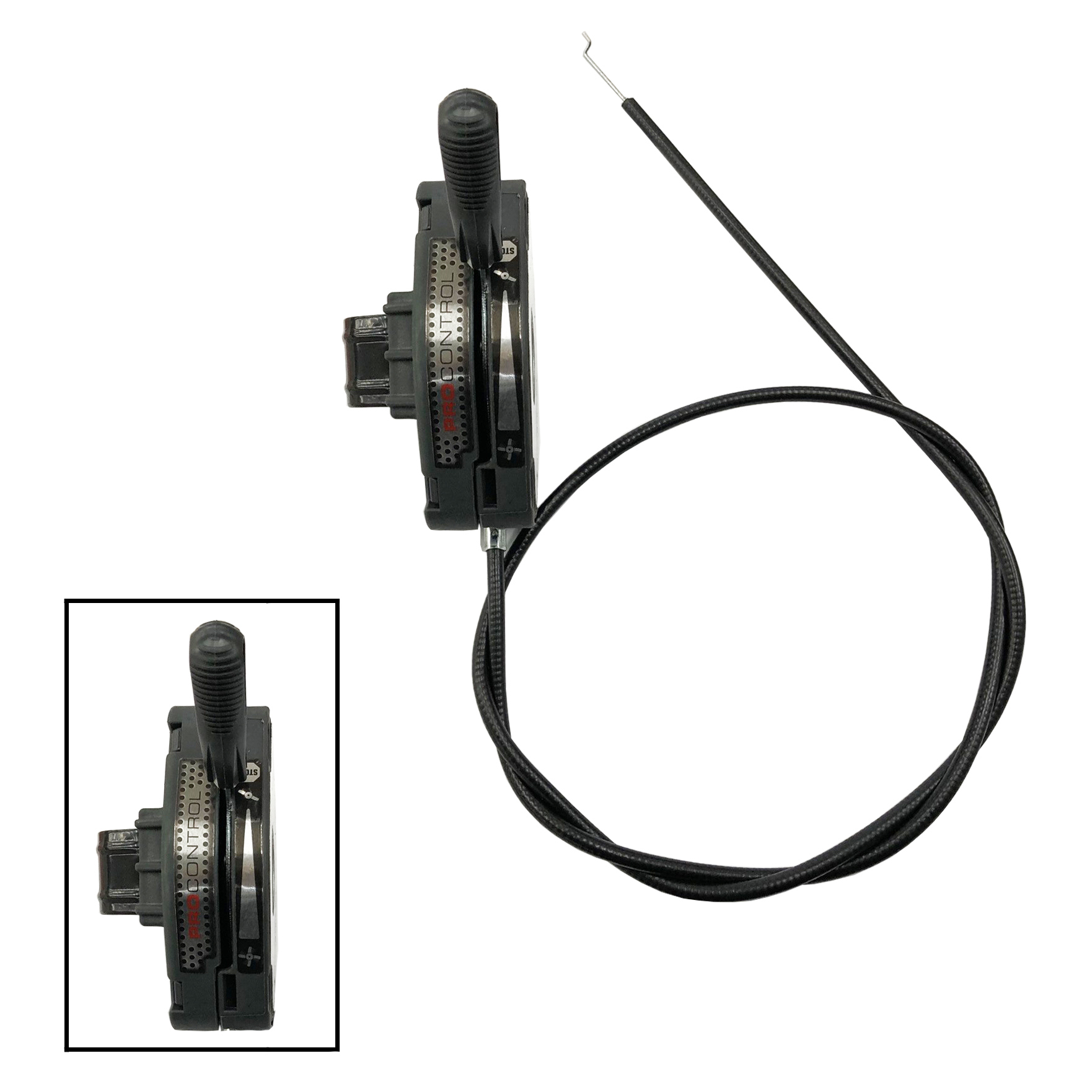 thumbnail image 2 of B/A 20' External Throttle Control Cable For Tow Truck Sets And Holds Engine Speed 2 of 6