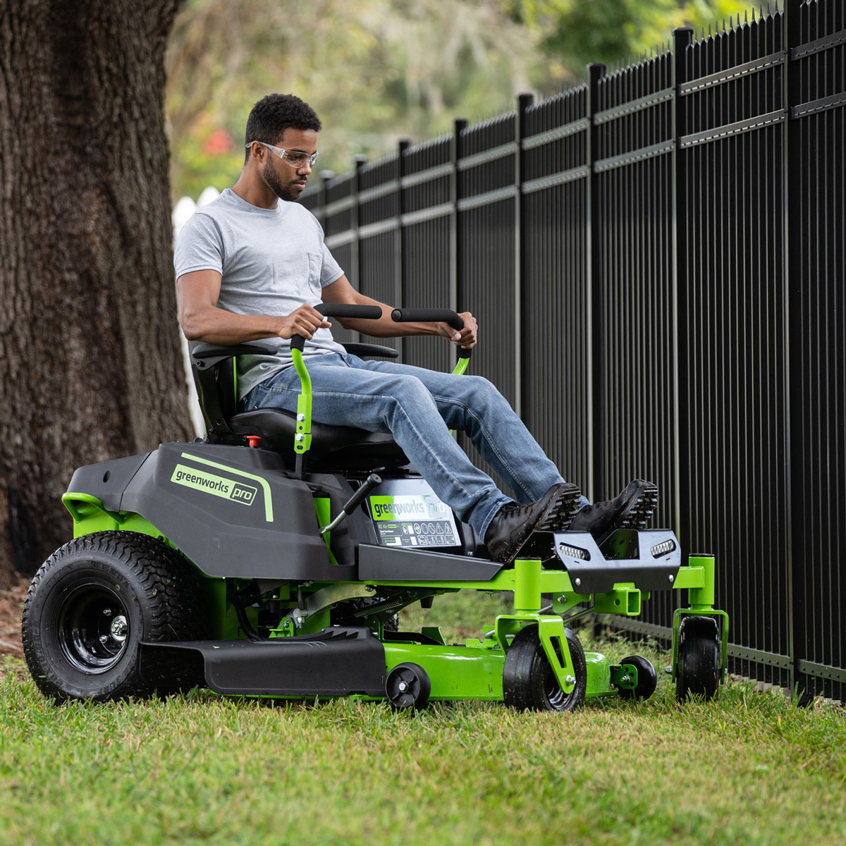 Afterpay ride on discount mower