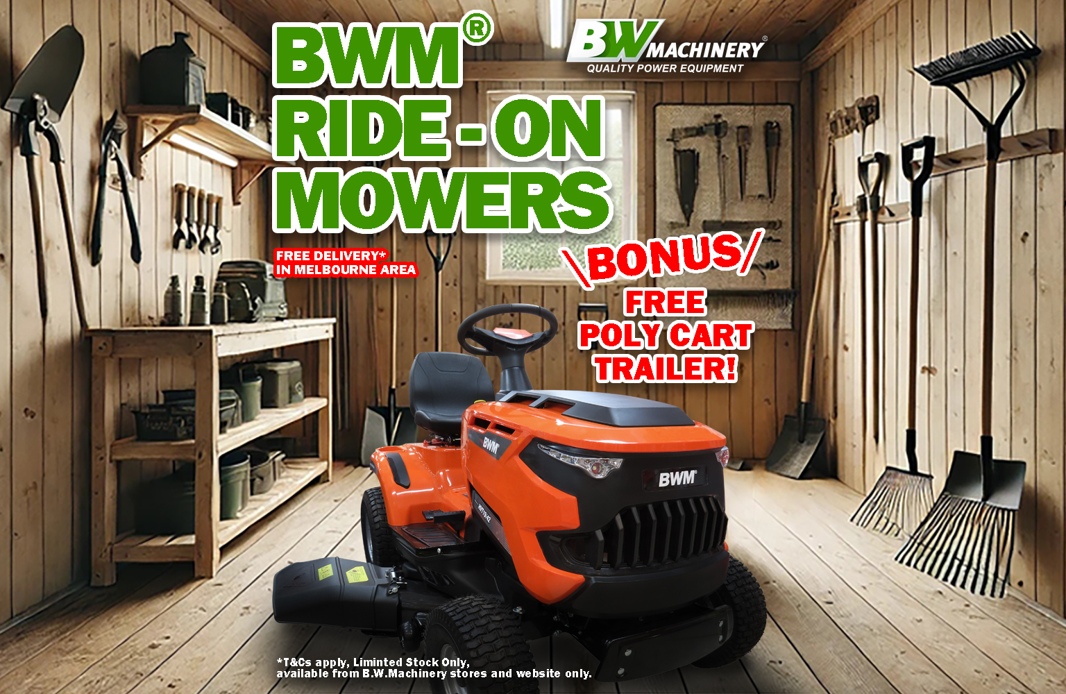 Lawn Mower Ride On Mower For Sale Repairs In Mount Waverley