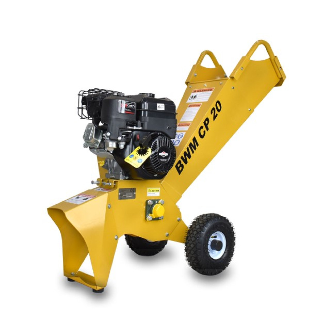 BWM CP20 Chipper Shredder with Briggs and Stratton 6.5HP Engine